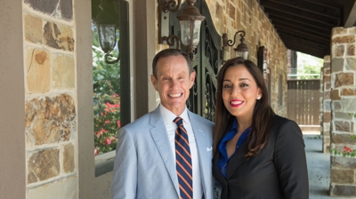 Attorney Mana Yegani With Husband Photo